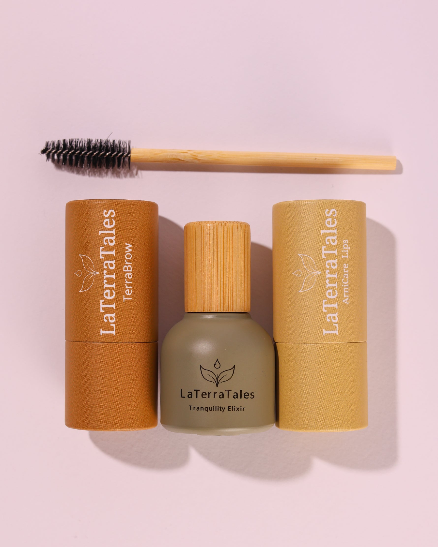 La Terra Trio complete wellbeing bundle natural skincare stress relief gift set LaTerraTales